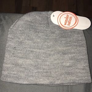 Gray toddler hat